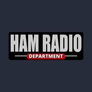 Ham Radio Department Black BG T-Shirt