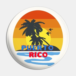 Puerto Rico Pin