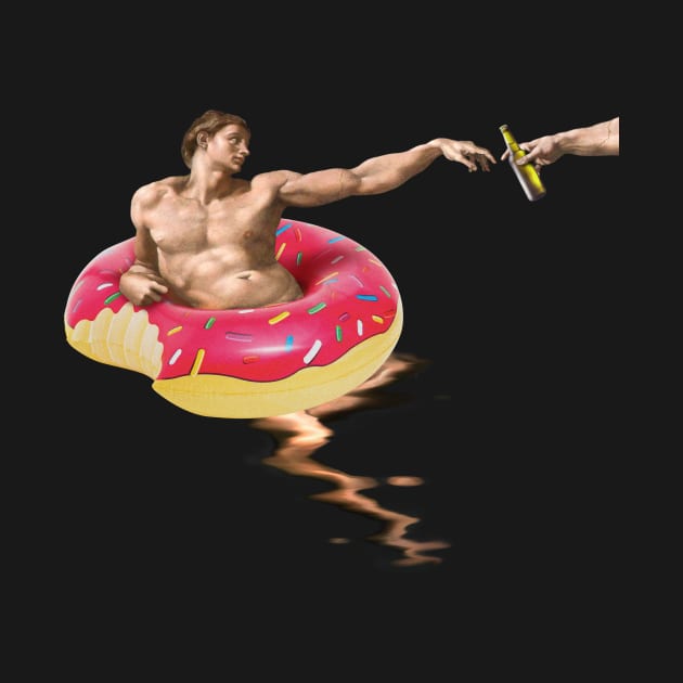 adam in donut by Jeeza