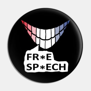 Free Speech Pin