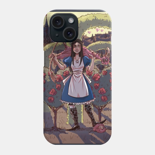 Alice Madness returns Phone Case by Mordred's Crown