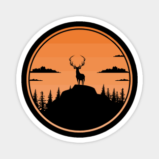 Dark Deer Magnet