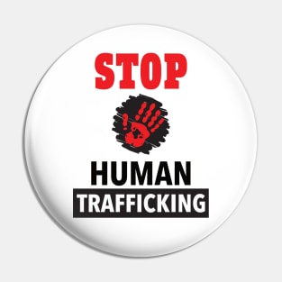 Stop Human Trafficking Pin