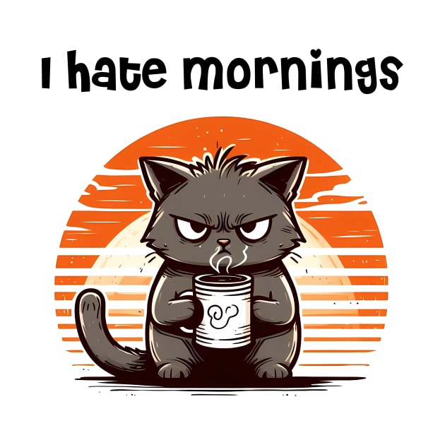 I hate mornings by Andi's Design Stube