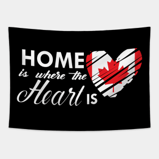 Canada - Home is where the heart is Tapestry