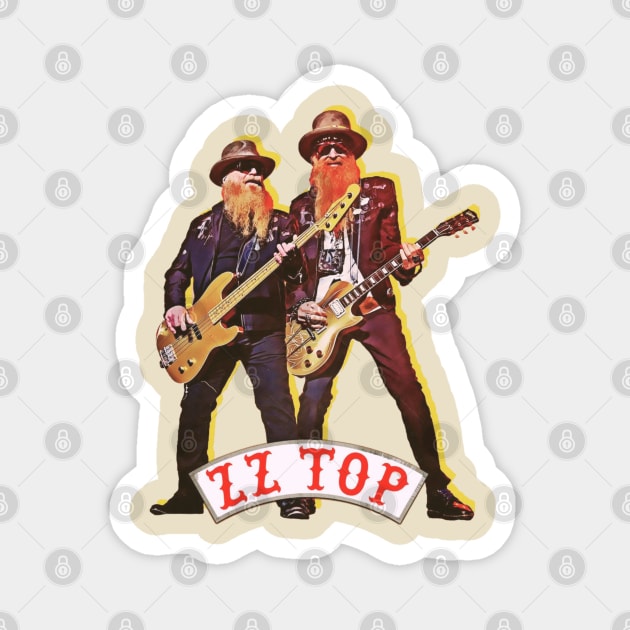 zz top Magnet by Tide pool