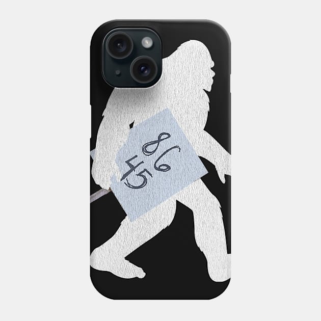 Sasquatch 8645 86 45 Impeach Funny Bigfoot Phone Case by ngatdoang842b