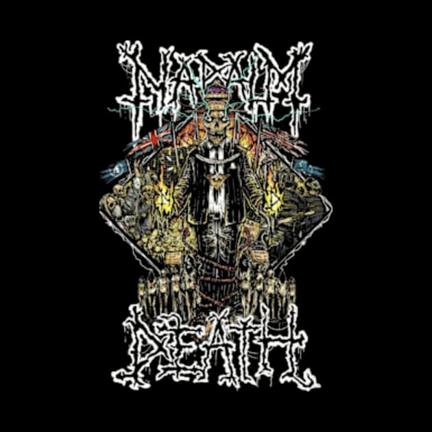 NAPALM DEATH MERCH VTG by Diego Jiwananda