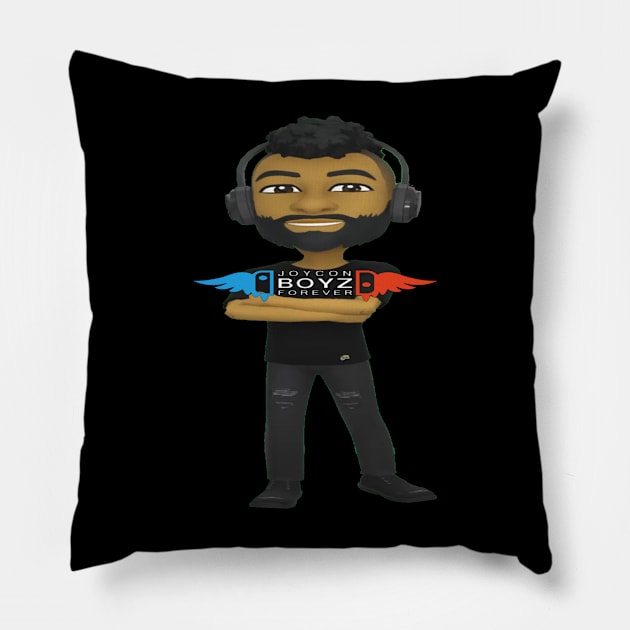 TSSC WDFA & Etika  Joycon Boyz design Ver. 2 Pillow by TheJDzero