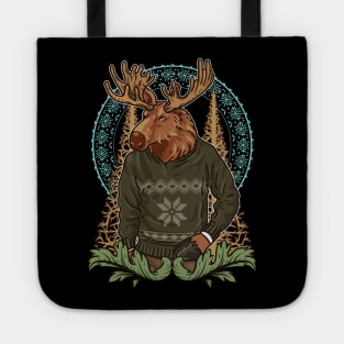 Moose National Park And Canada Tote