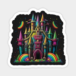 There is a castle on a cloud... Magnet