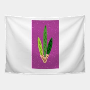 Lulav Magenta Print Tapestry