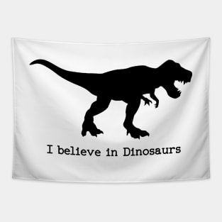 Belief in dinosaurs - science or imagination Tapestry