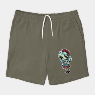 Rockabilly Zombie Girl 2 Shorts