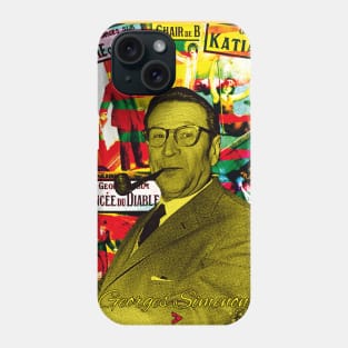 Georges Simenon Phone Case