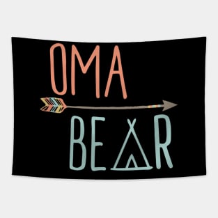 Oma Bear Grandma Tapestry