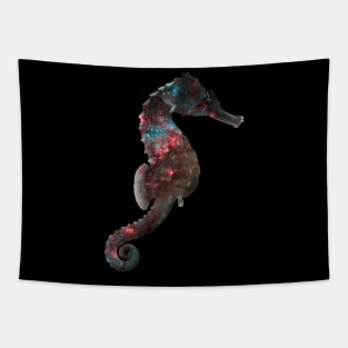 Galaxy Seahorse Tapestry