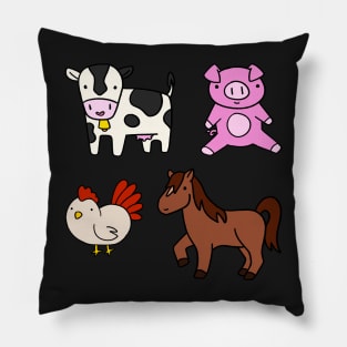 Barnyard buds Pillow