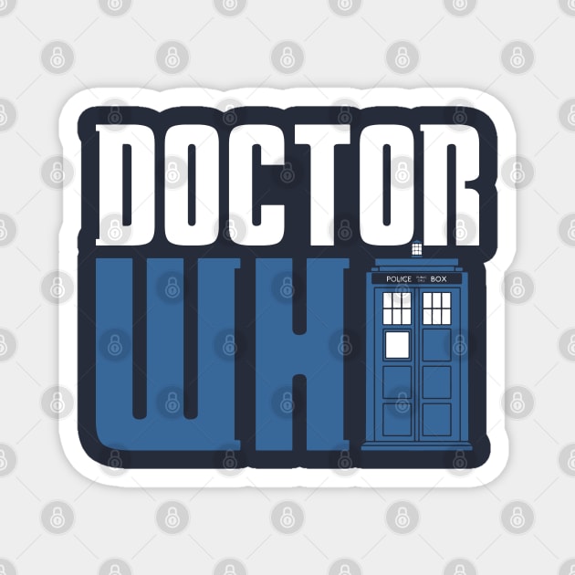 Who Tardis Magnet by TrulyMadlyGeekly