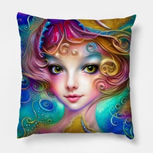 Little Mermaid Princess Pillow