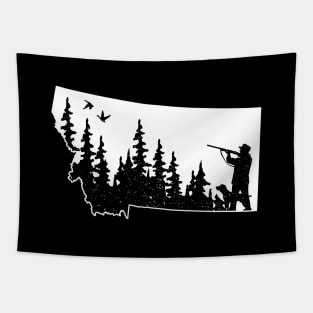 Montana Duck Hunting Gifts Tapestry