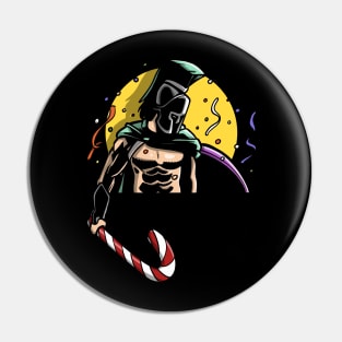 Festive Spartan 2 Pin