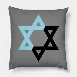 Individualist Anarchist Magen David Pillow