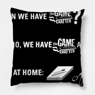 At Home Meme Pillow