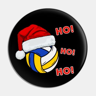 Christmas Volleyball Pin