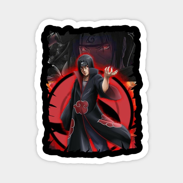 ITACHI UCHIHA MERCH VTG Magnet by funnymushroomz