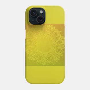 Radiant Yellow Sunflower Phone Case