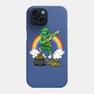 Dabbing Leprechaun Shirt St Patricks Day Gift Dabechaun Phone Case