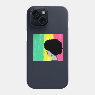 Pride Latina Afro Queen hispanic columbian gift present Phone Case