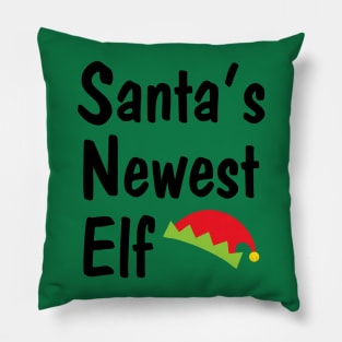 Santa's Newest Elf Pillow