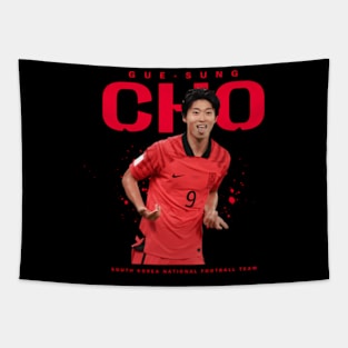 Cho Gue-Sung South Korea Football Team Tapestry