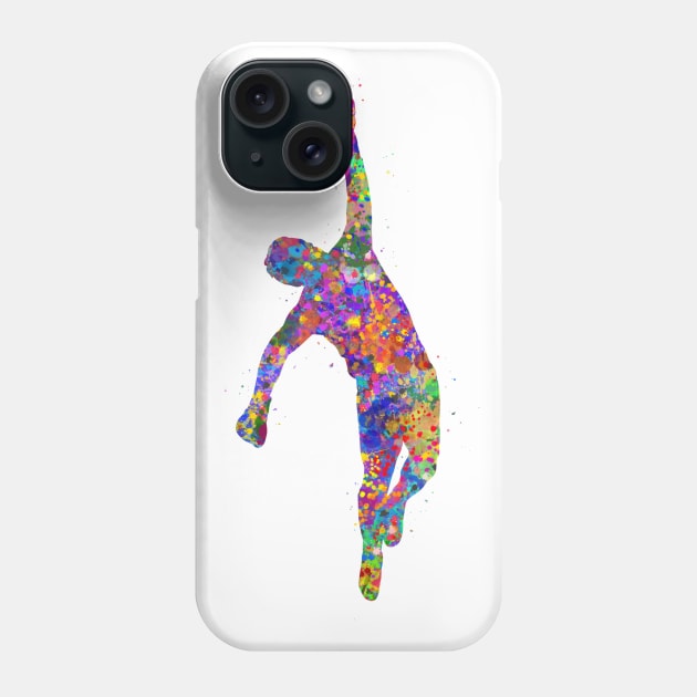 Soccer goalkeeper player Phone Case by Yahya Art