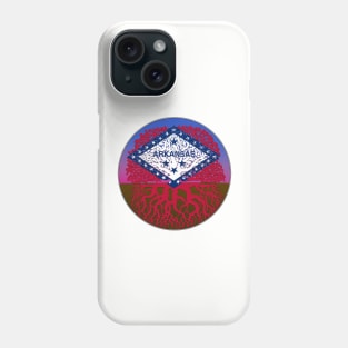 Arkansas Family Tree with Roots Design Phone Case