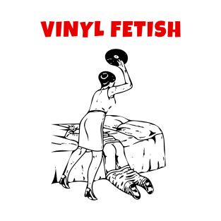 Red Vinyl Fetish T-Shirt