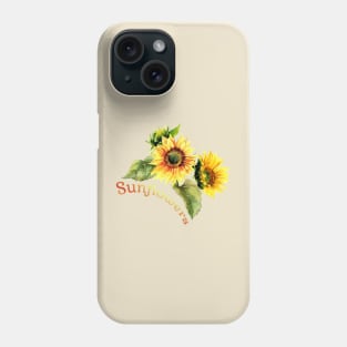 Sunflowers -Bouquet of Sunflowers Phone Case