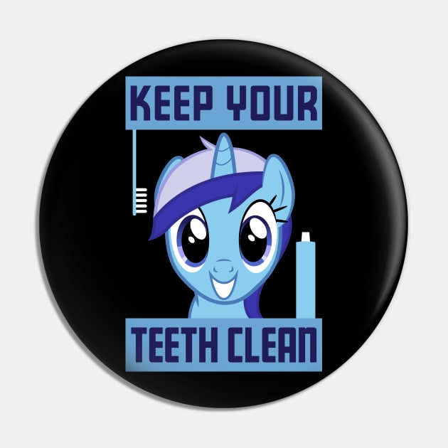 Keep Your Teeth Clean Pin by Ekliptik