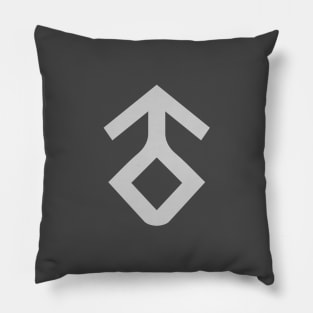 𐱃 - Letter T (v1) - Old Turkic Alphabet Pillow