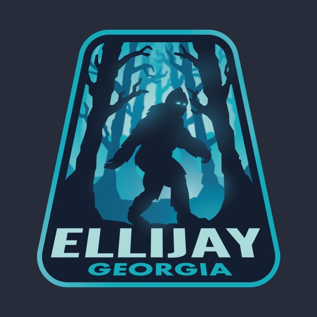 Ellijay GA Bigfoot by HalpinDesign