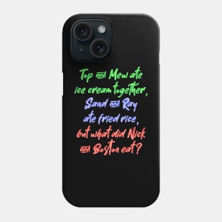 Spill the Boston Baked Beans Phone Case