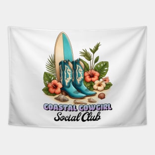 Coastal Cowgirl Social Club Tapestry