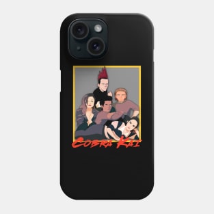 cobra kai kids vector box Phone Case