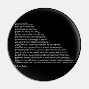 Roberto Bolaño Quotes Pin