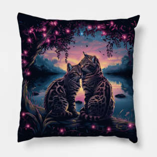 Bengals in love Pillow