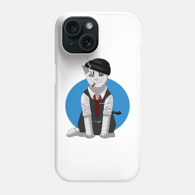 mafia cat Phone Case by LuarJaringan