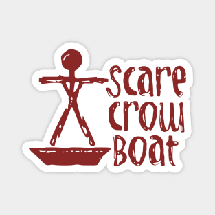 Scarecrow Boat Magnet