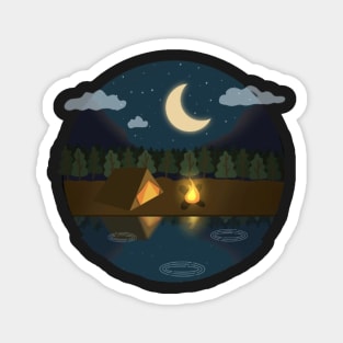 Camping Magnet